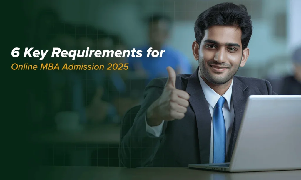 online MBA admission 2025