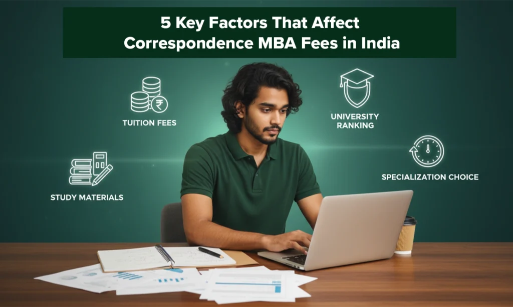 Correspondence MBA Fee