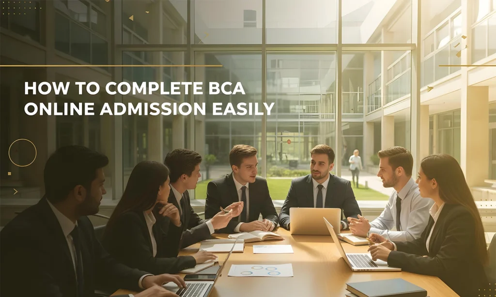 BCA Online Admission