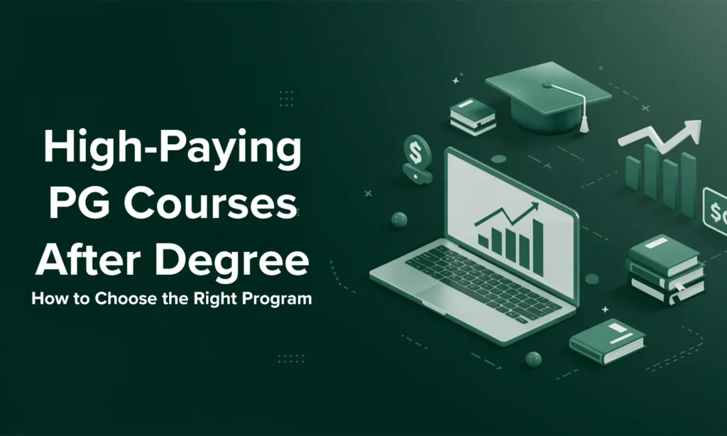 High-Paying PG Courses After Degree: How to Choose the Right Program