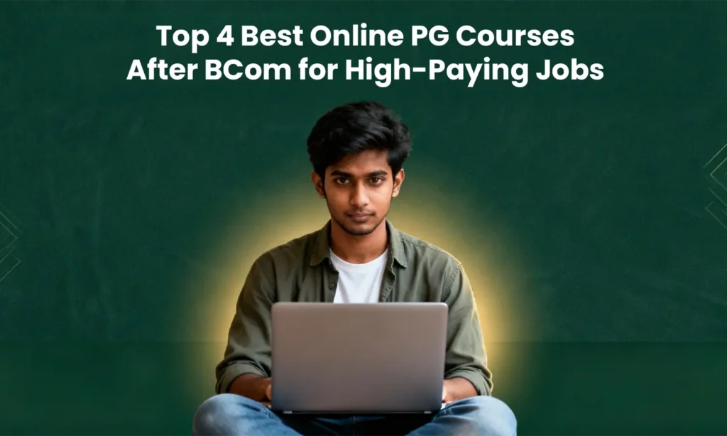 Online PG Courses after B.Com