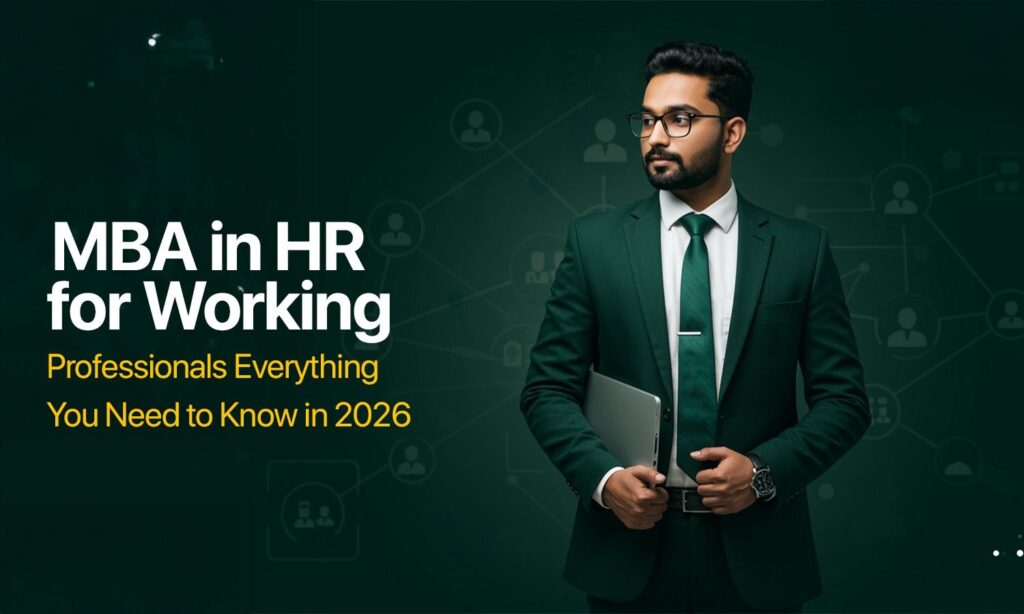 mba in hr for Working Professionals
