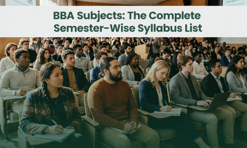 Online BBA Subjects