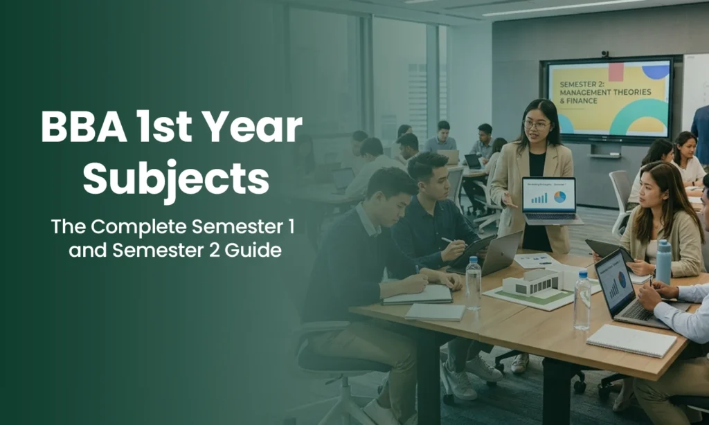 Online BBA Subjects 1st Year