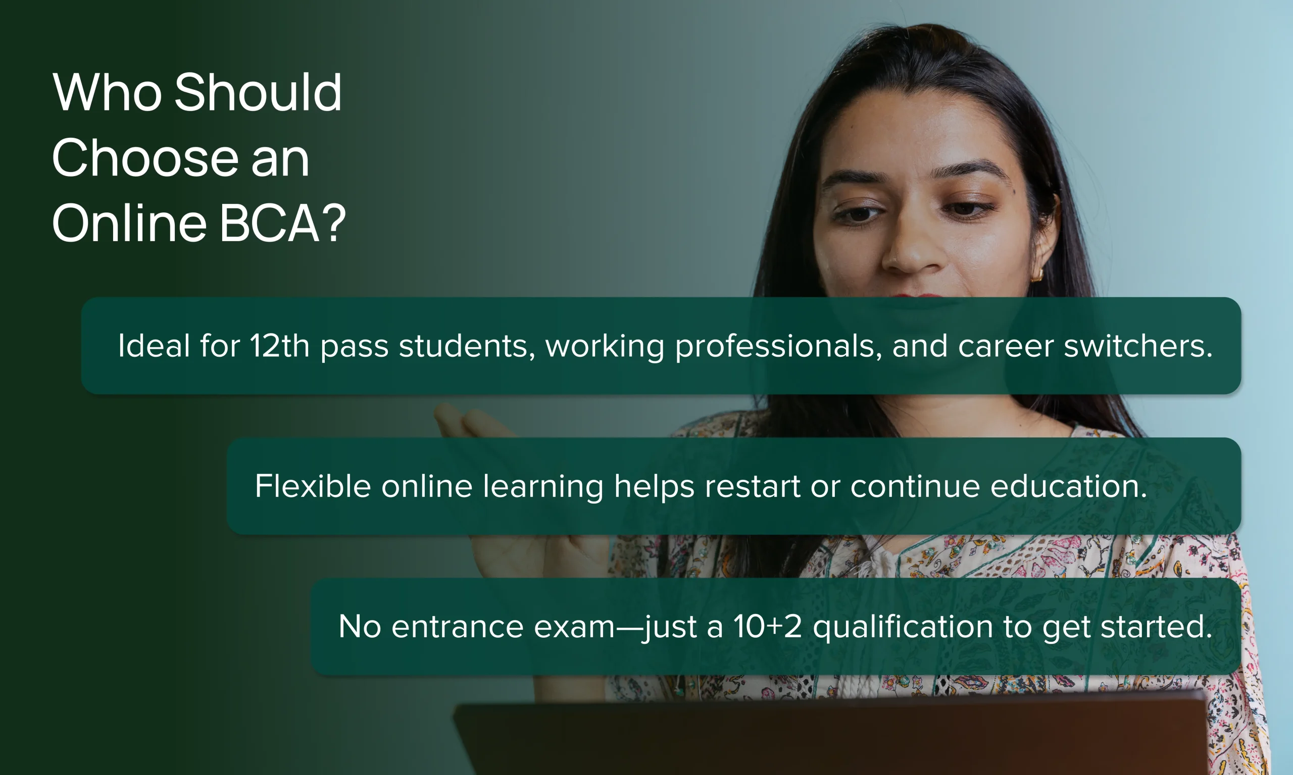 Online BCA Eligibility