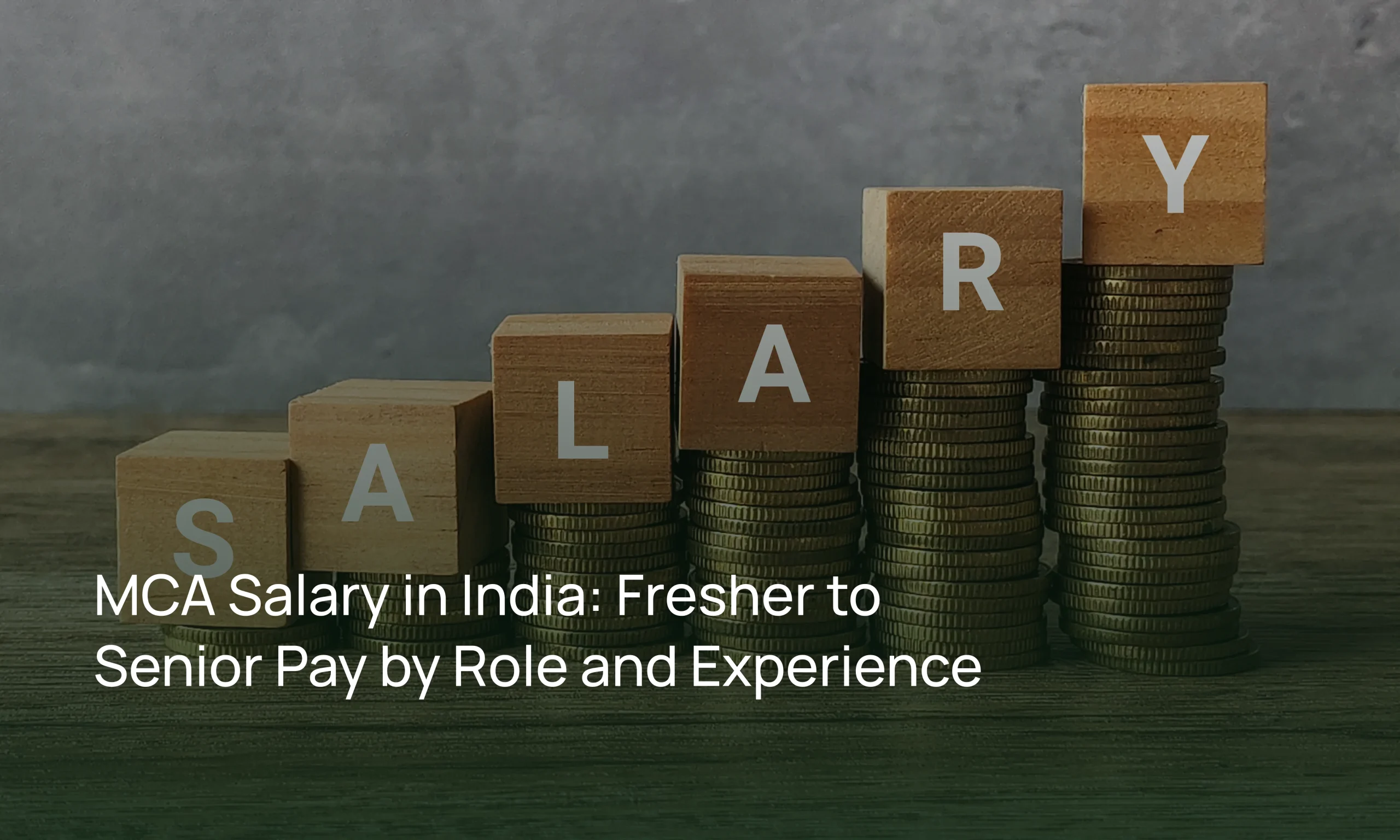 mca salary in india
